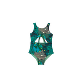 Jungle Pulse Girls One-Piece Swimsuit