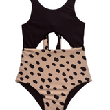 Wild Dot Girls One-Piece Swimsuit