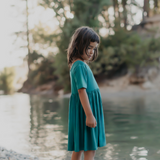 Bamboo Twirl Dress for Girls – Organic, Breathable, Soft | Raomio