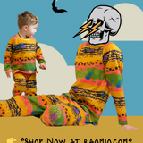 Raomio Men’s Abstract Jogger Set – Bold Two-Piece Sustainable Loungewear