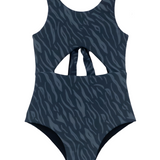 Ocean Flame Girls One-Piece Swimsuit