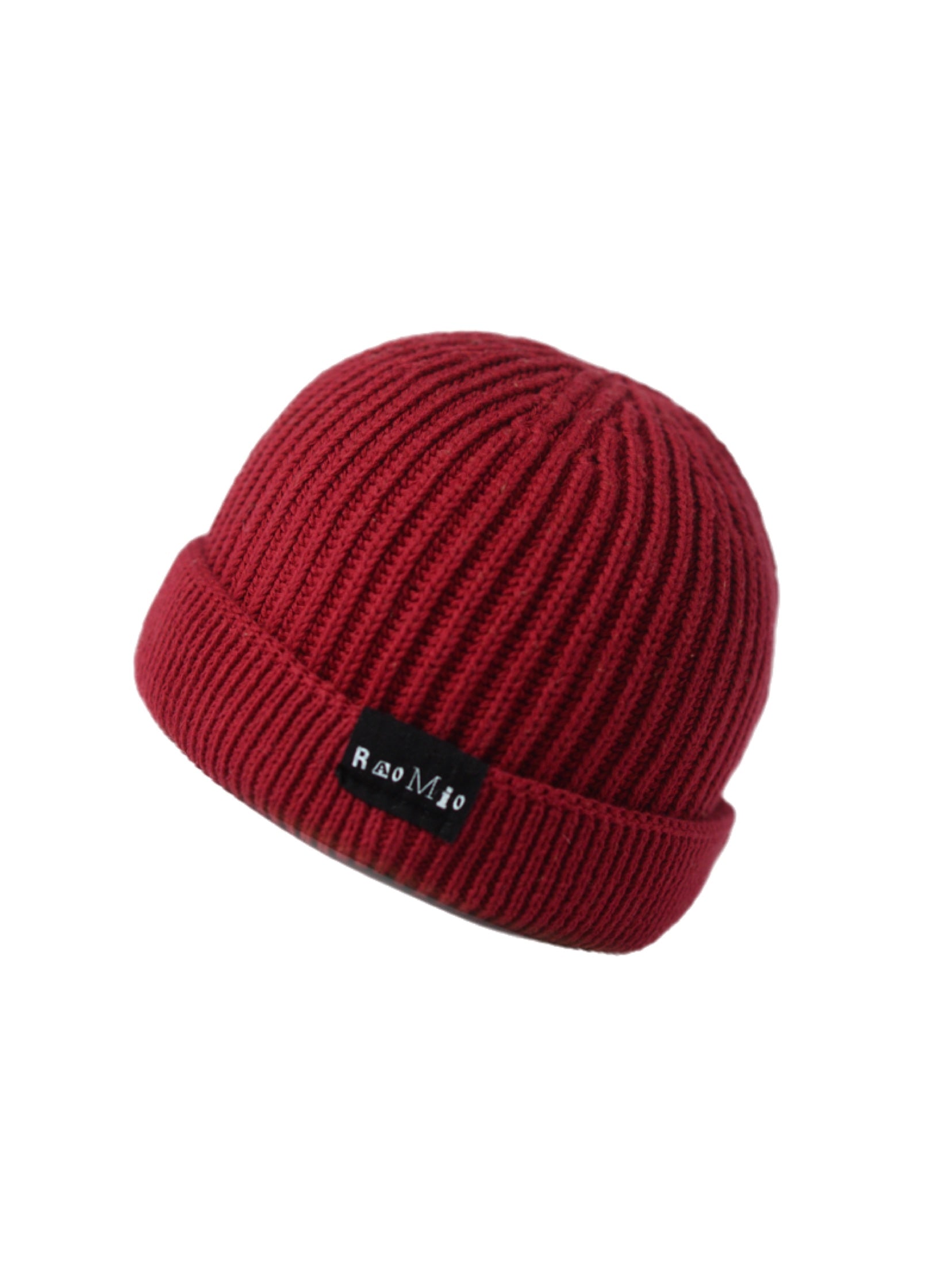 Stylish Paprika organic cotton beanie, unisex fit, one size fits all, combining warmth with sustainable fashion.