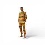 Men’s Jogger Set – Abstract Print