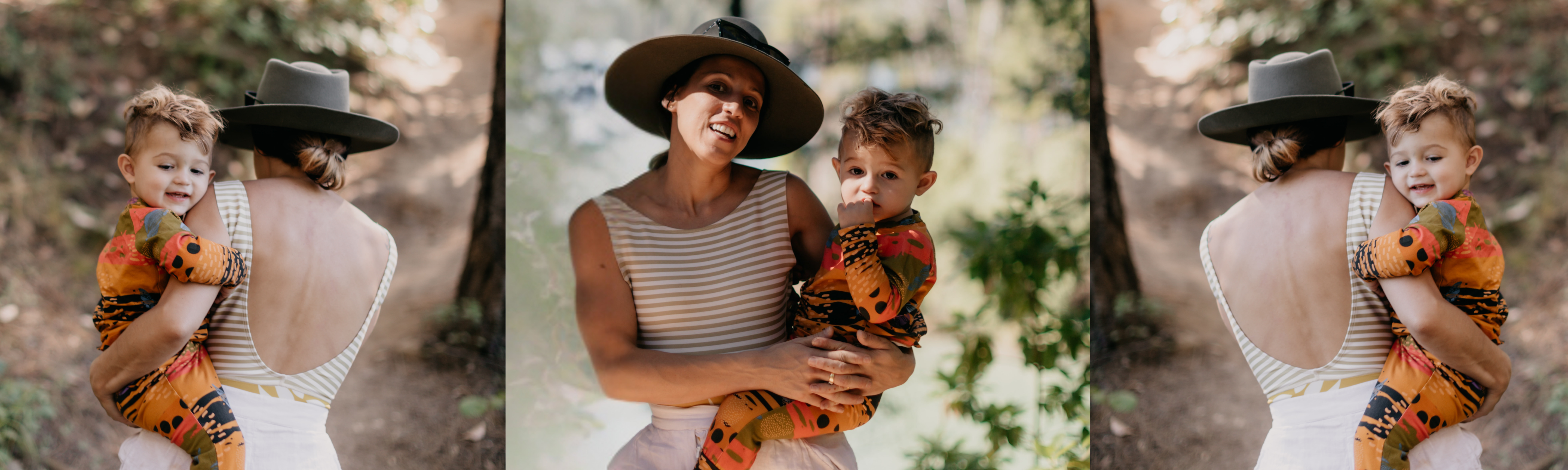 mom and Child in nature 
