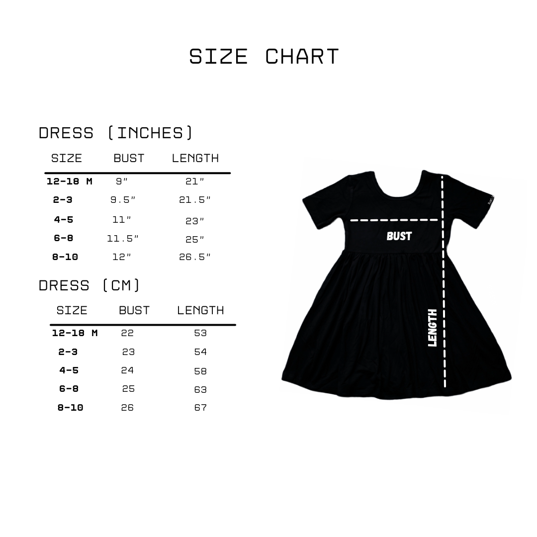 size char girls dress 